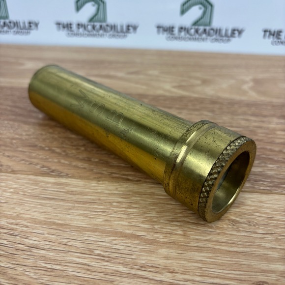 Unbranded Other - Vintage Brass Kaleidoscope Engraved WSB Monogrammed Gold Tone Optical Toy